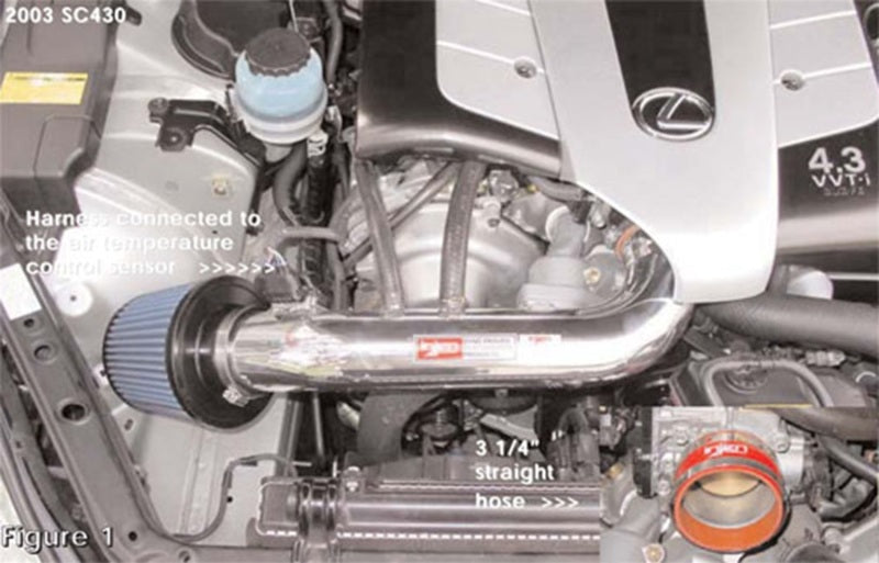 Injen 01-03 LS430 GS430 SC430 Polished Short Ram Intake Injen Cold Air Intakes  AXOPROS