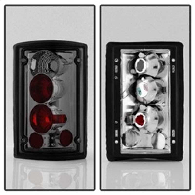 Spyder Ford Excursion 00-06/Econoline 150/250/350/450/550 95-06 Euro Tail Lights Smk ALT-YD-FEC00-SM SPYDER Tail Lights  AXOPROS