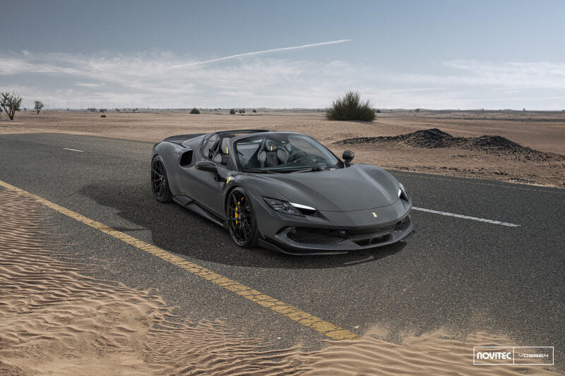 Vossen x Novitec NF10 21x9.5 ET:38 Gloss Black Ferrari 296 Front Wheel Vossen Wheels - Forged  AXOPROS