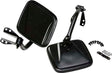 Kentrol 55-86 Jeep CJ Mirror Kit Pair- Powdercoat Black Kentrol Doors  AXOPROS