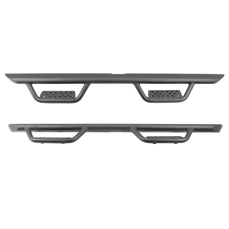 Go Rhino Dominator Xtreme D2 Side Steps 80in. Cab Length - Tex. Blk (No Drill/Mounting Brkt Req.) Go Rhino Side Steps  AXOPROS