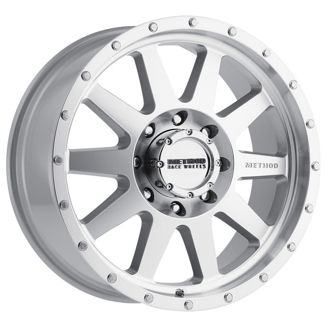 Method MR301 The Standard 18x9 +18mm Offset 8x180 130.81mm CB Machined/Clear Coat Wheel Method Wheels Wheels - Cast  AXOPROS