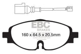 EBC 14+ Audi A3 1.8 Turbo Ultimax2 Front Brake Pads EBC Brake Pads - OE  AXOPROS