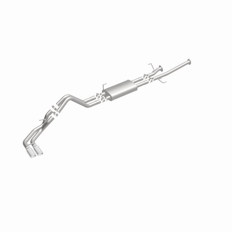 MagnaFlow 14 Toyota Tundra V8 4.6L/5.7L Stainless C/b Exhaust Dual same side pass. rear tire Magnaflow Catback  AXOPROS