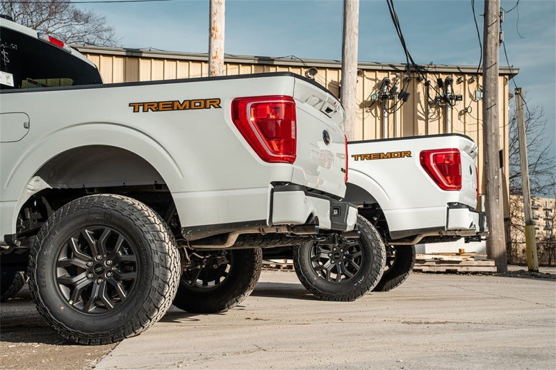 Corsa 2021-2025 Ford F-150 SuperCrew/5.5ft Bed 3.5L V6 Sport Cat-Back Dual Rear Exit-Black PVD CORSA Performance Catback  AXOPROS