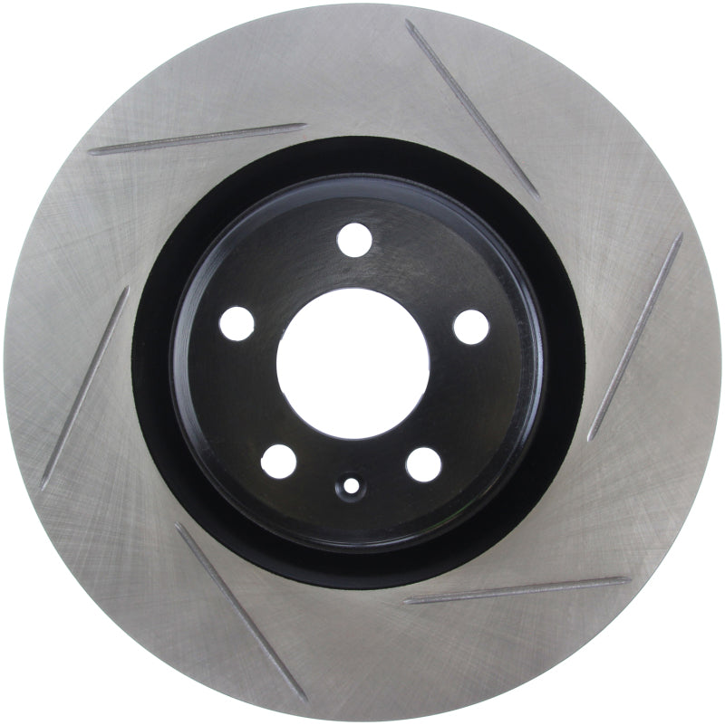 StopTech Power Slot 10-6/11 Audi S4 / 08-11 S5 Front Left Slotted Rotor Stoptech Brake Rotors - Slotted  AXOPROS