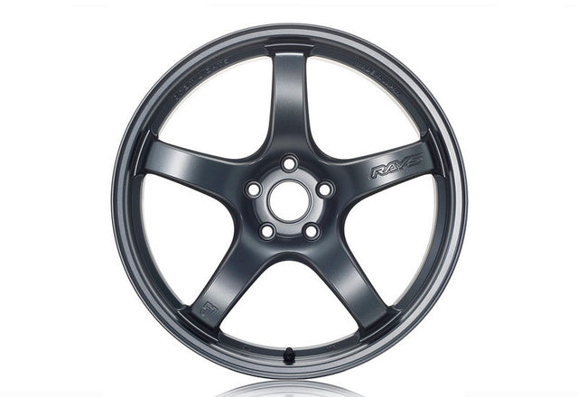 Gram Lights 57CR 18x8.5 +37 5x114.3 Gun Blue 2 Wheel Gram Lights Wheels - Cast  AXOPROS