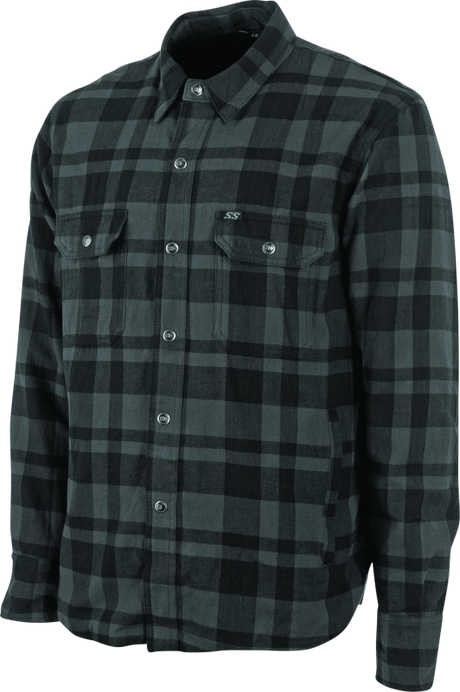 Speed and Strength Speed and Strength Black 9 2.0 Moto Shirt Grey - Medium Shirts aftermarket performance part