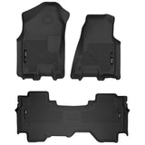 Husky X-act Front & 2nd Seat Floor Liners 53698 Husky Liners Floor Liner  AXOPROS