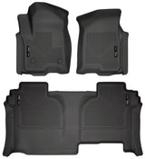 Husky Weatherbeater Front & 2nd Seat Floor Liners 94031 Husky Liners Floor Liner  AXOPROS