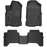 Husky Weatherbeater Front & 2nd Seat Floor Liners 94271 Husky Liners Floor Liner  AXOPROS