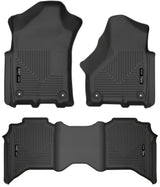 Husky Weatherbeater Front & 2nd Seat Floor Liners 94111 Husky Liners Floor Liner  AXOPROS