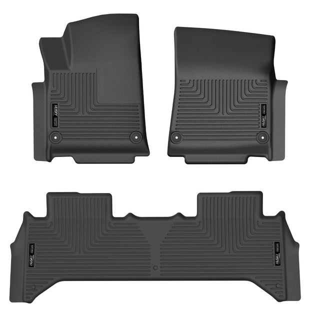 Husky Weatherbeater Front & 2nd Seat Floor Liners 94141 Husky Liners Floor Liner  AXOPROS