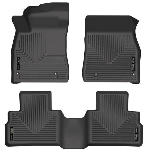 Husky Weatherbeater Front & 2nd Seat Floor Liners 95061 Husky Liners Floor Liner  AXOPROS