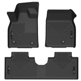 Husky Weatherbeater Front & 2nd Seat Floor Liners 95071 Husky Liners Floor Liner  AXOPROS