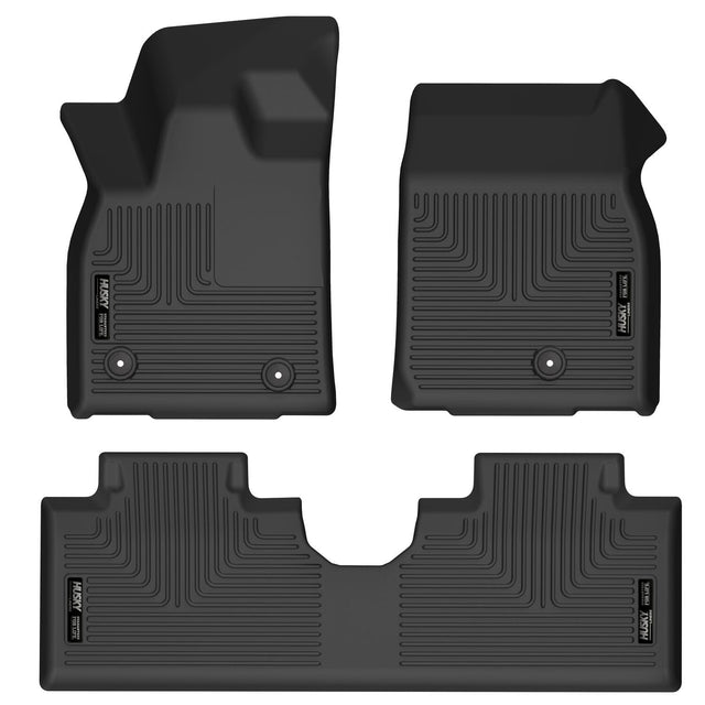 Husky Weatherbeater Front & 2nd Seat Floor Liners 95071 Husky Liners Floor Liner  AXOPROS