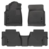 Husky Weatherbeater Front & 2nd Seat Floor Liners (Footwell Coverage) 95131 Husky Liners Floor Liner  AXOPROS