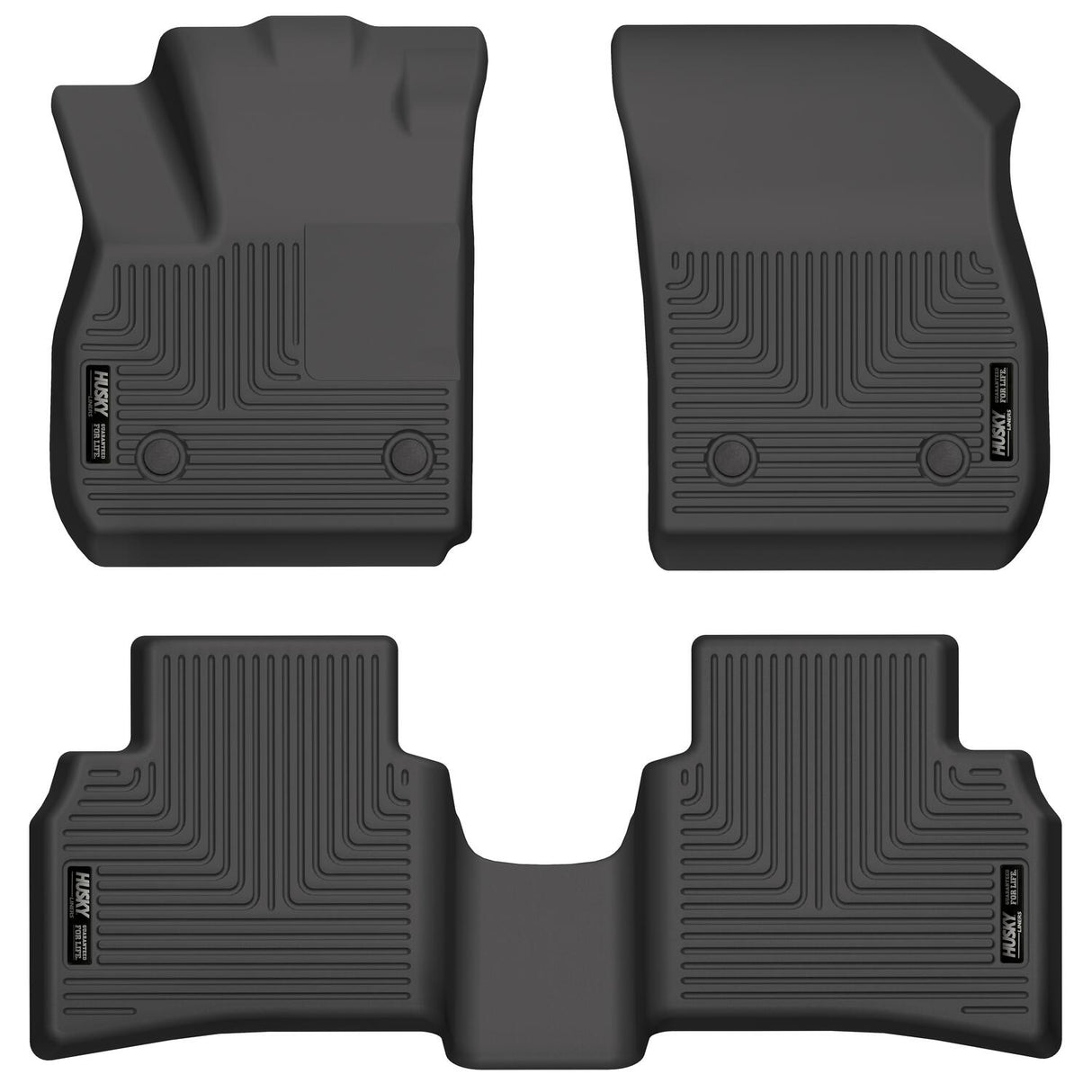 Husky Weatherbeater Front & 2nd Seat Floor Liners 95201 Husky Liners Floor Liner  AXOPROS