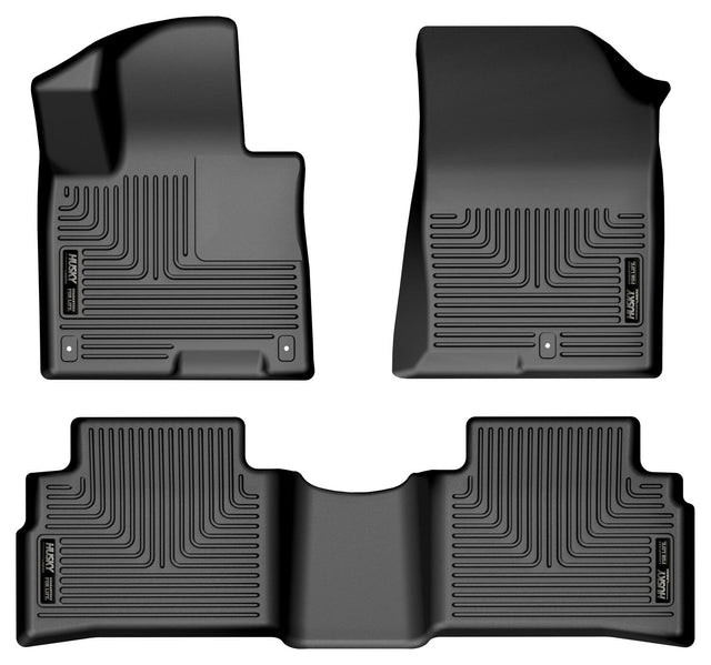 Husky Weatherbeater Front & 2nd Seat Floor Liners 95221 Husky Liners Floor Liner  AXOPROS