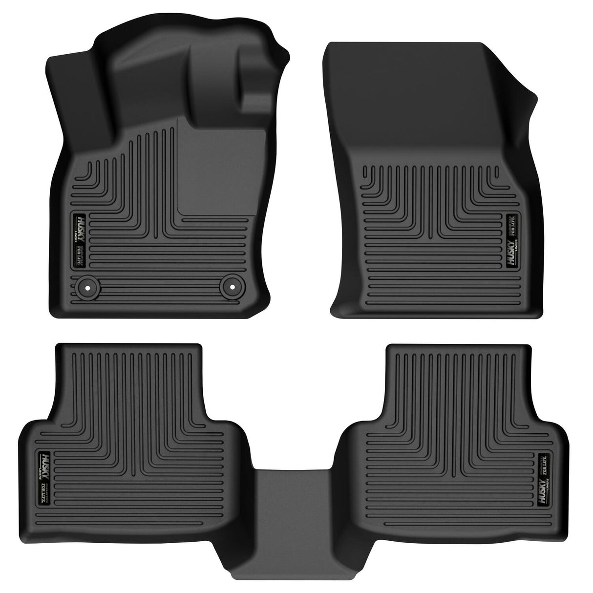Husky Weatherbeater Front & 2nd Seat Floor Liners 95251 Husky Liners Floor Liner  AXOPROS