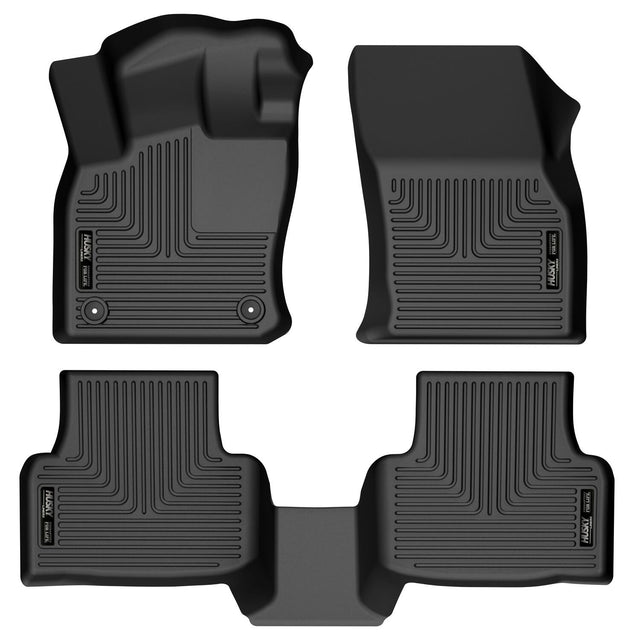 Husky Weatherbeater Front & 2nd Seat Floor Liners 95251 Husky Liners Floor Liner  AXOPROS