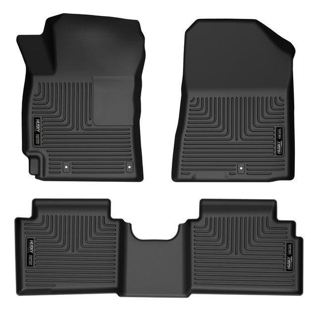 Husky Weatherbeater Front & 2nd Seat Floor Liners 95261 Husky Liners Floor Liner  AXOPROS