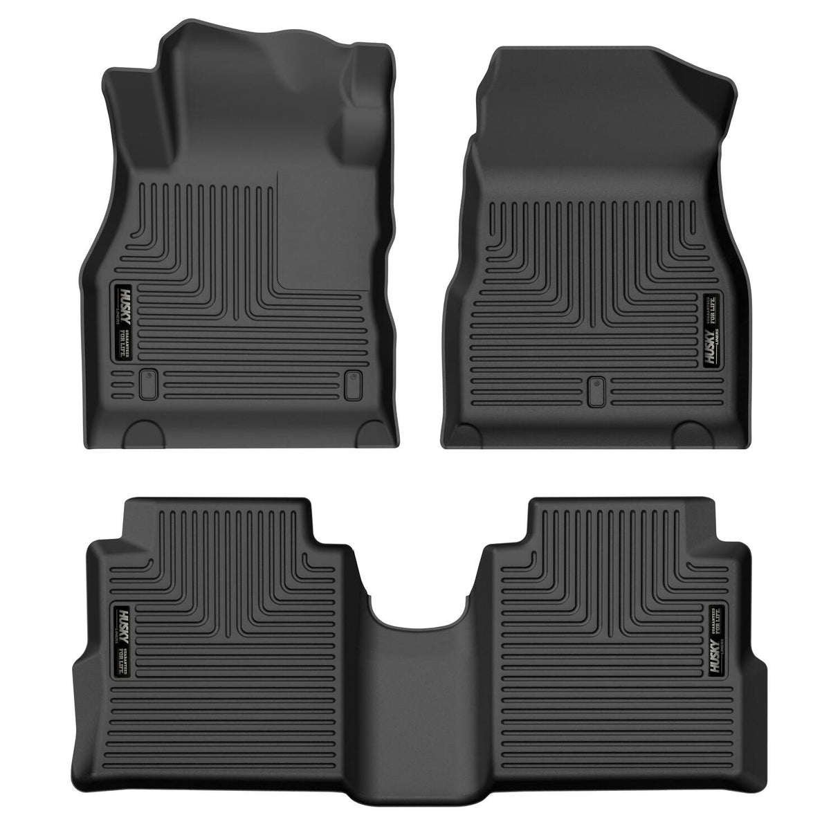 Husky Weatherbeater Front & 2nd Seat Floor Liners 95271 Husky Liners Floor Liner  AXOPROS