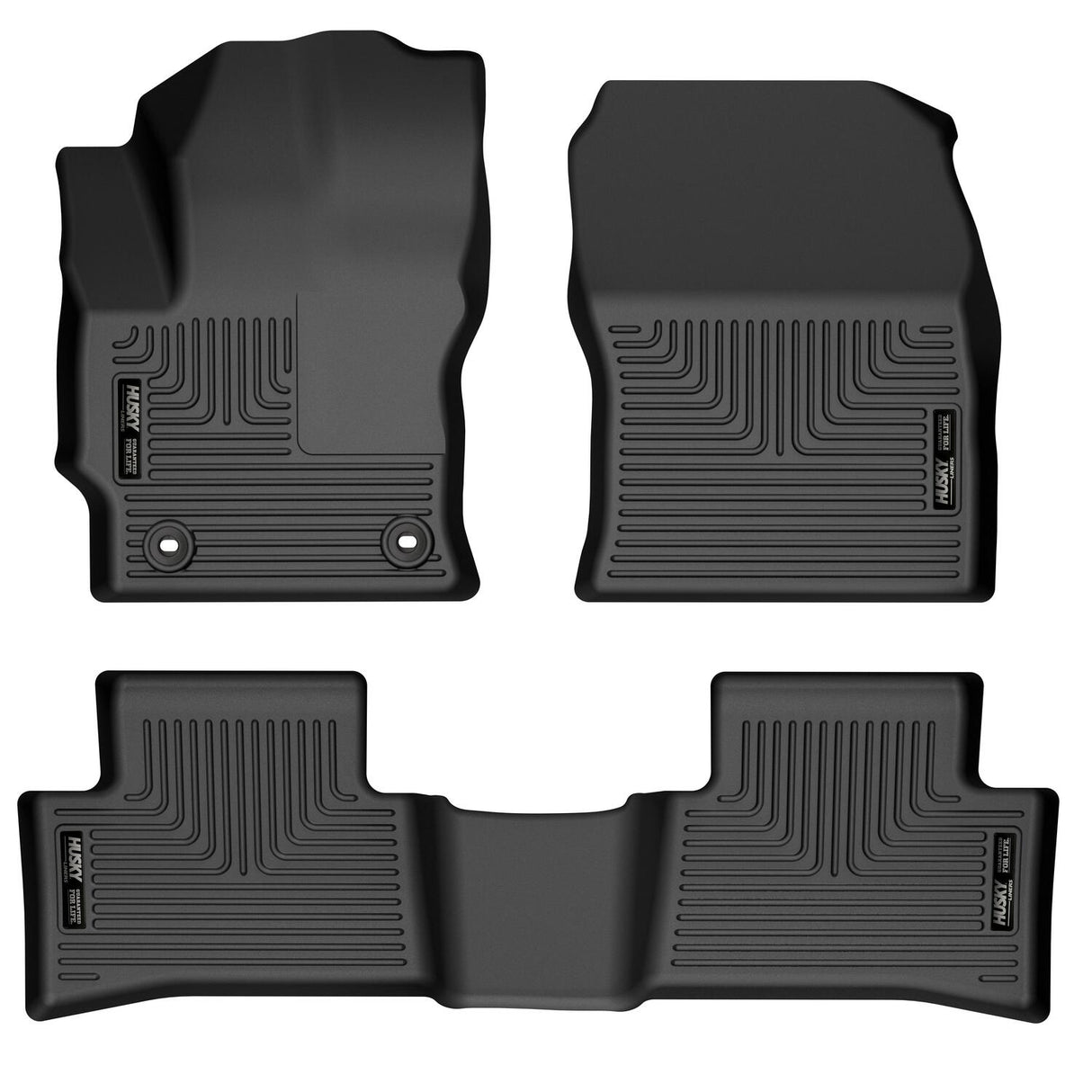 Husky Weatherbeater Front & 2nd Seat Floor Liners 95291 Husky Liners Floor Liner  AXOPROS
