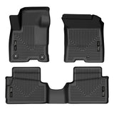 Husky Weatherbeater Front & 2nd Seat Floor Liners 95401 Husky Liners Floor Liner  AXOPROS