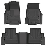 Husky Weatherbeater Front & 2nd Seat Floor Liners 95411 Husky Liners Floor Liner  AXOPROS