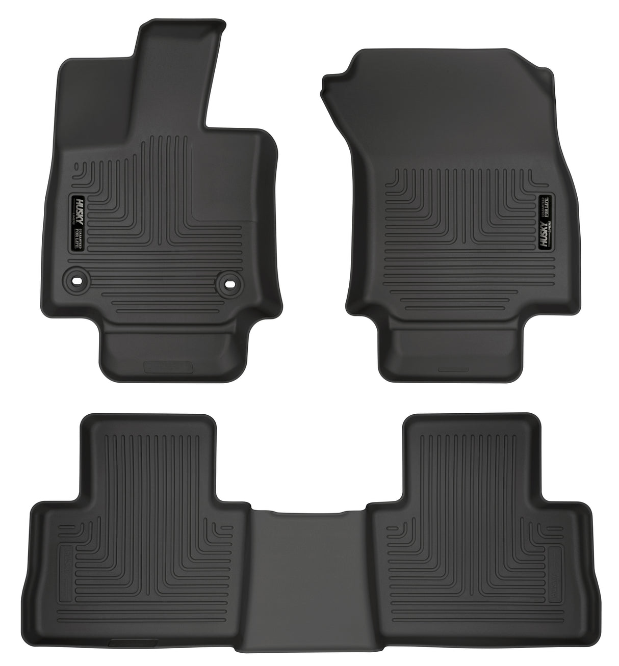 Husky Weatherbeater Front & 2nd Seat Floor Liners 95501 Husky Liners Floor Liner  AXOPROS