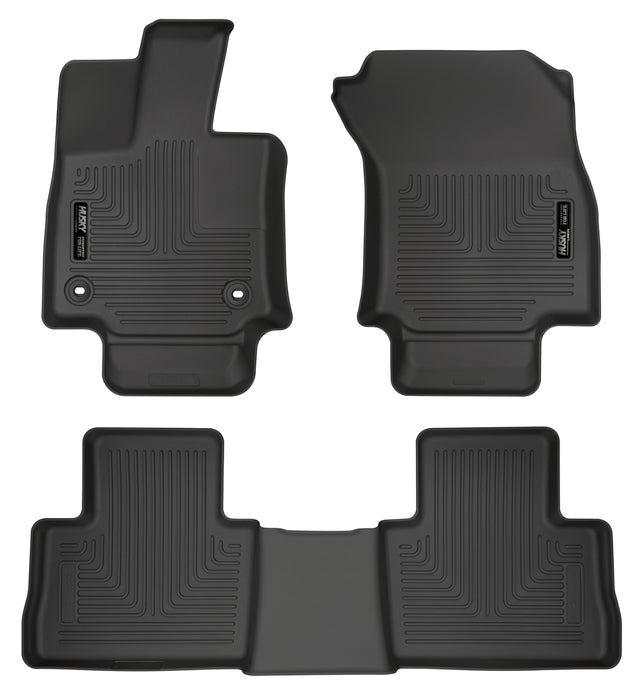 Husky Weatherbeater Front & 2nd Seat Floor Liners 95501 Husky Liners Floor Liner  AXOPROS