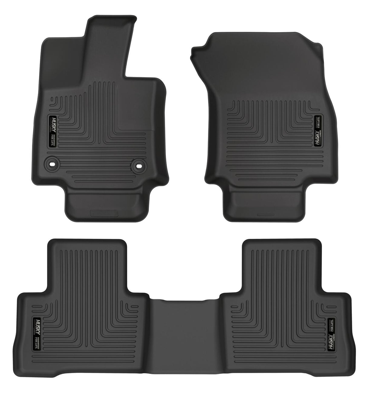 Husky Weatherbeater Front & 2nd Seat Floor Liners (Footwell Coverage) 95511 Husky Liners Floor Liner  AXOPROS