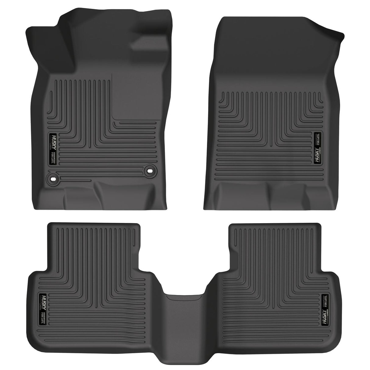 Husky Weatherbeater Front & 2nd Seat Floor Liners 95521 Husky Liners Floor Liner  AXOPROS