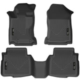 Husky Weatherbeater Front & 2nd Seat Floor Liners 95541 Husky Liners Floor Liner  AXOPROS