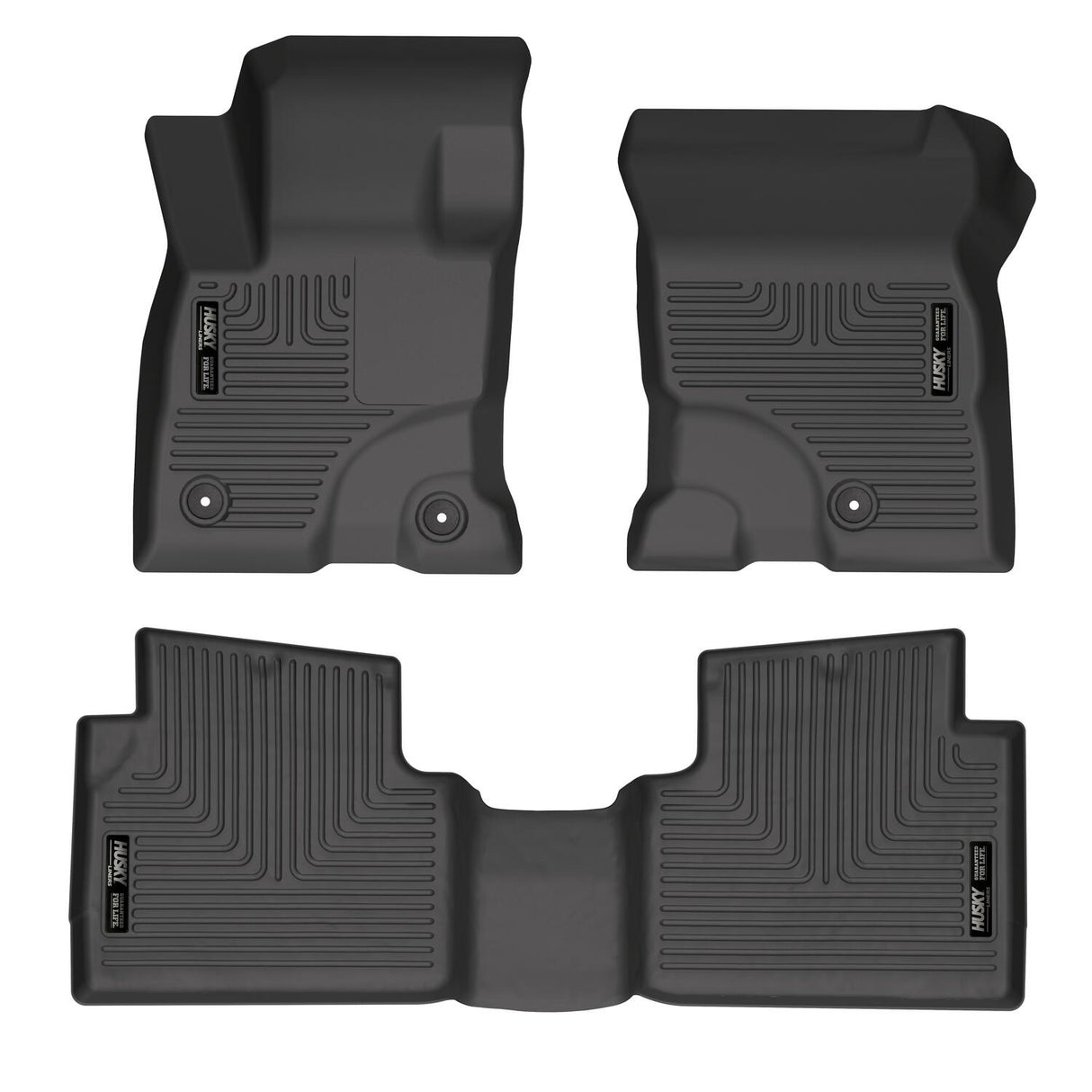 Husky Weatherbeater Front & 2nd Seat Floor Liners 95561 Husky Liners Floor Liner  AXOPROS