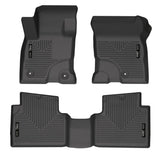 Husky Weatherbeater Front & 2nd Seat Floor Liners 95561 Husky Liners Floor Liner  AXOPROS