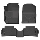 Husky Weatherbeater Front & 2nd Seat Floor Liners 95581 Husky Liners Floor Liner  AXOPROS