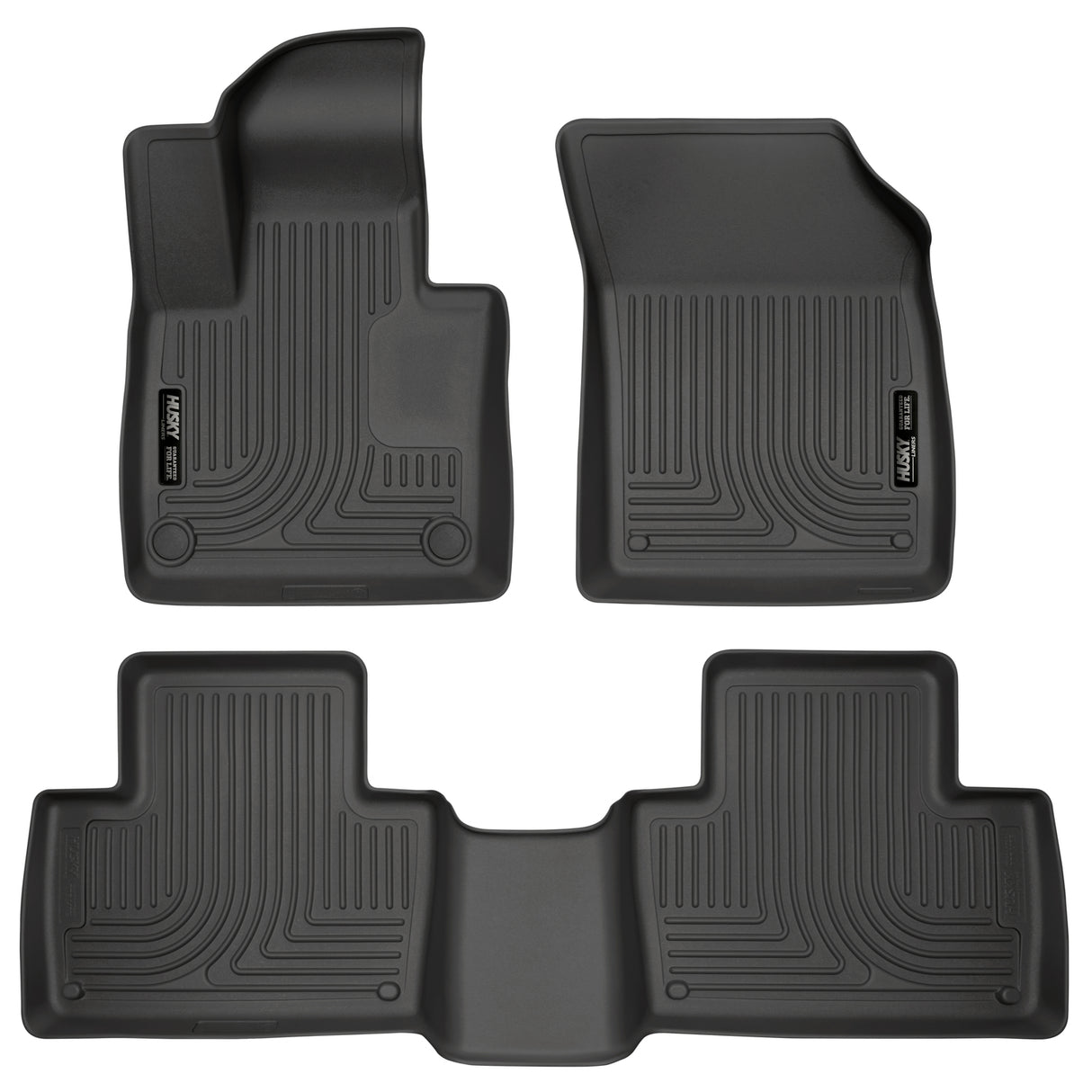 Husky Weatherbeater Front & 2nd Seat Floor Liners 95601 Husky Liners Floor Liner  AXOPROS