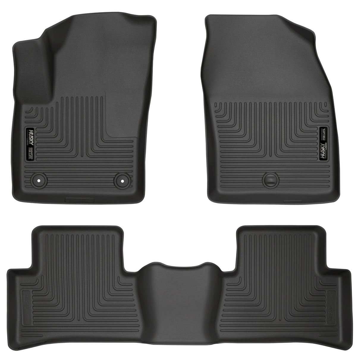 Husky Weatherbeater Front & 2nd Seat Floor Liners 95651 Husky Liners Floor Liner  AXOPROS