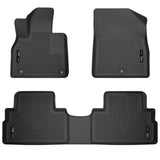 Husky Weatherbeater Front & 2nd Seat Floor Liners 95711 Husky Liners Floor Liner  AXOPROS