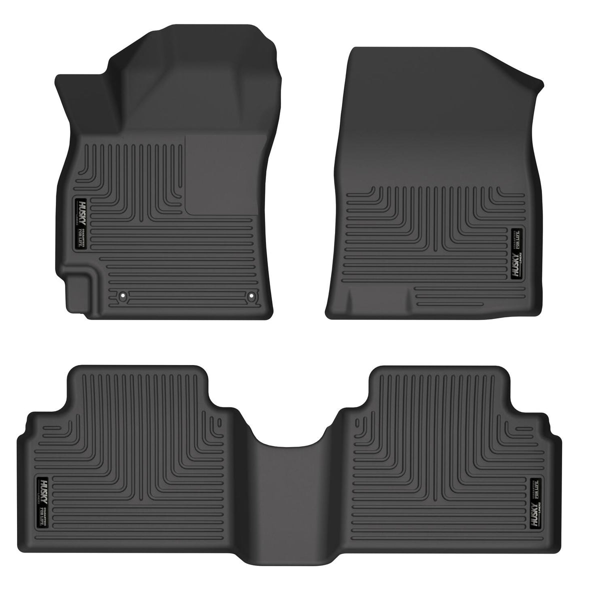 Husky Weatherbeater Front & 2nd Seat Floor Liners 95861 Husky Liners Floor Liner  AXOPROS