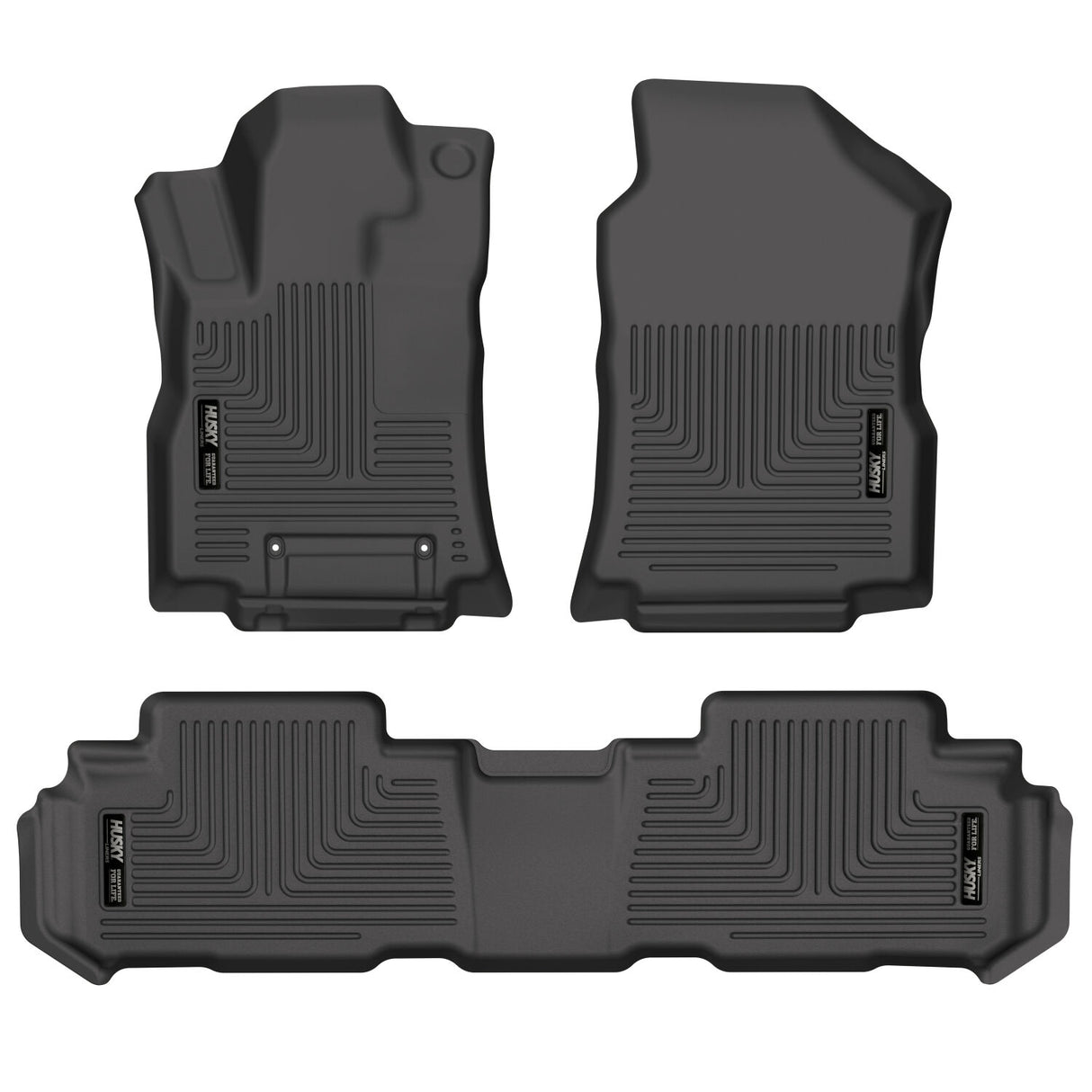 Husky Weatherbeater Front & 2nd Seat Floor Liners 95871 Husky Liners Floor Liner  AXOPROS