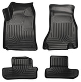 Husky Weatherbeater Front & 2nd Seat Floor Liners 98021 Husky Liners Floor Liner  AXOPROS