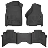Husky Weatherbeater Front & 2nd Seat Floor Liners 98031 Husky Liners Floor Liner  AXOPROS