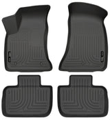 Husky Weatherbeater Front & 2nd Seat Floor Liners 98061 Husky Liners Floor Liner  AXOPROS