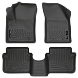 Husky Weatherbeater Front & 2nd Seat Floor Liners 98091 Husky Liners Floor Liner  AXOPROS