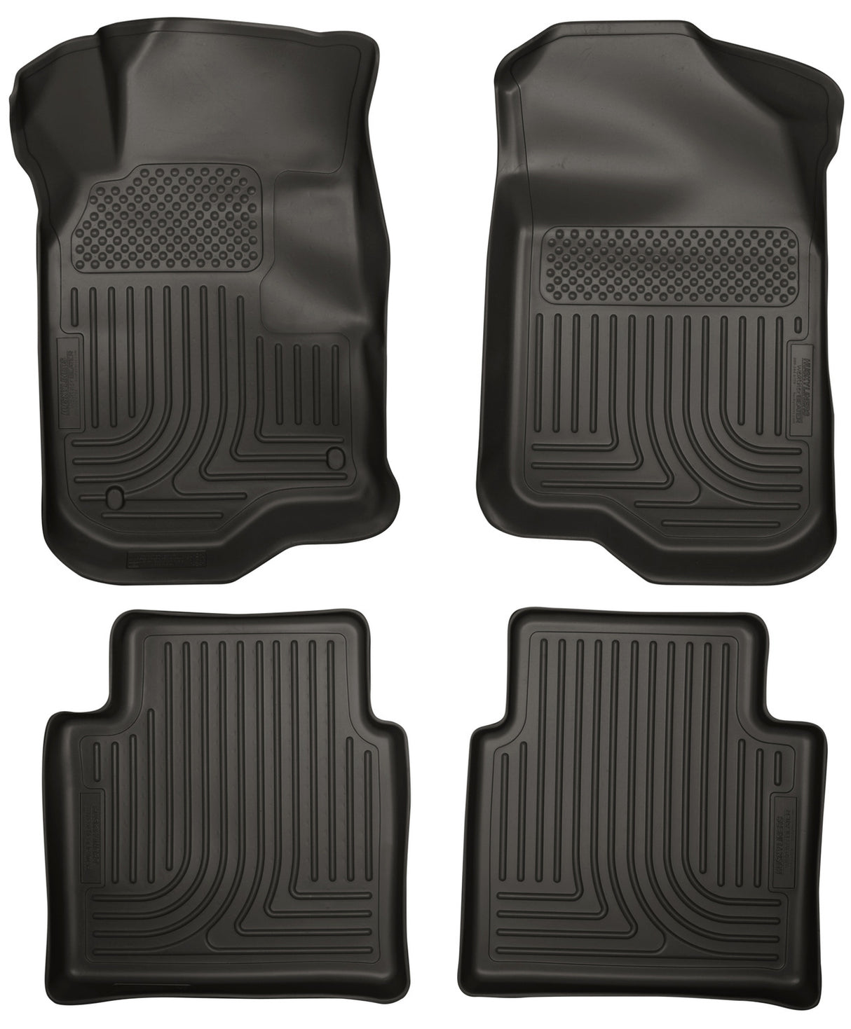 Husky Weatherbeater Front & 2nd Seat Floor Liners 98111 Husky Liners Floor Liner  AXOPROS