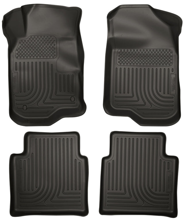 Husky Weatherbeater Front & 2nd Seat Floor Liners 98111 Husky Liners Floor Liner  AXOPROS