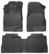 Husky Weatherbeater Front & 2nd Seat Floor Liners 98131 Husky Liners Floor Liner  AXOPROS